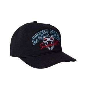 Stone Cold Steve Austin 3:16 Snakebit Snapback Hat Cap Black